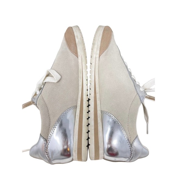 Coach IAN Sneakers~Blush/Silver~Suede "C" Detail~Size 8.5B - Picture 8 of 9